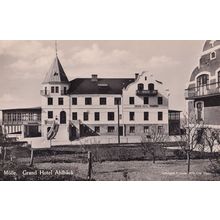 Molle Switzerland Grand Hotel Ahlback Real Photo Postcard