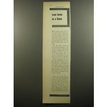 1952 Holiday Magazine Ad - Love letter to a giant
