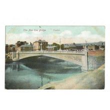 The New Exe Bridge, Exeter, Devon, Postcard.