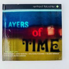 Reinhard Flatischler + Megadrums – Layers Of Time CD & Booklet