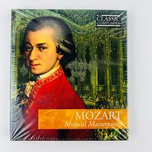 Mozart – Musical Masterpieces CD Hardcover Book USP-D501-12000 NEW SEALED