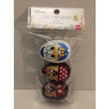NEW Disney Mickey, Minnie & Donald 2'' Easter Egg Capsules
