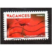 FRA 2009 (56c) 'VACANCES - POPPY' FINE USED (EBID21143)