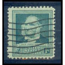 Used 874 1c John Audubon Fine WA2732