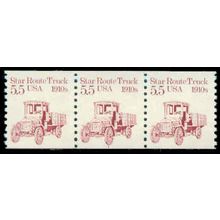 2125 5.5c Star Route Truck Fine MNH Dry Gum PNC 1/3 R0541