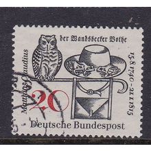 GERMANY 1965 150th DEATH ANNIV CLAUDIUS USED SG1383 #1