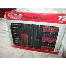 Ed's Variety Store Power Driving 72 Piece Phillips & Flat Head Bit Set with Exte