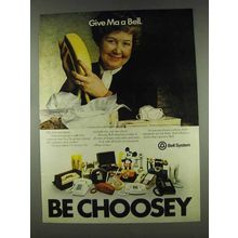 1978 Bell System Ad - Give Ma a Bell