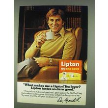 1978 Lipton Tea Ad - Don Meredith - Tea Lover