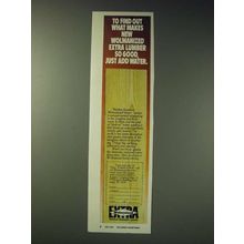 1989 Wolmanzied Weather-Resistant Lumber Ad - Just Add Water