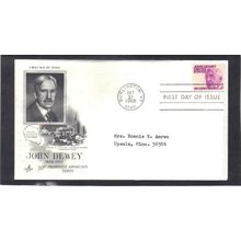 FDC Art Craft 1291 30c John Dewey (Cachet-Typed/A) CV40682