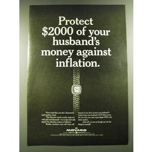 1969 Movado Watch Ad - Protect $2000 of your husband's money against inflation