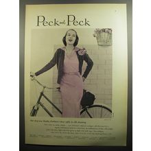1951 Peck and Peck Hadley Cashmere Ad - photo by Tom Palumbo