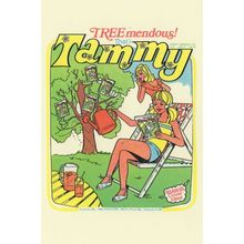 Growing A Tree Watering Can Tammy 1970s Girls Comic Postcard