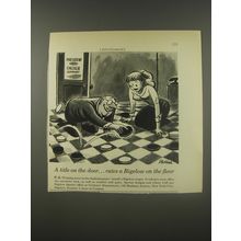 1956 Bigelow Carpet Advertisement - A title rates a Bigelow