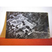 AERIAL VIEW, CHEDWORTH ROMAN VILLA, GLOUCESTERSHIRE unused postcard RP =