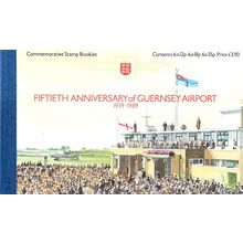 Guernsey 1989 50th Anniversary of Airport Prestige Booklet Mint and Complete