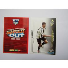 Albert Luque - Newcastle - Shoot Out 2005 2006 Magic Box Football Card (EF1)