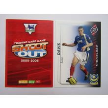 Sean Davis - Portsmouth Shoot Out 2005 2006 Magic Box Football Card (EF1)