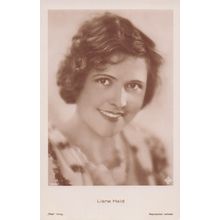 Liane Haid Austria's First Movie Cinema Actress Old Real Photo Postcard