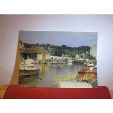 THE WHARF, BRADFORD ON AVON, KENNET AND AVON CANAL unused postcard. =