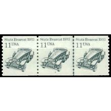2131 11c Stutz Bearcat Very Fine MNH Dry Gum PNC 3/3 W1501