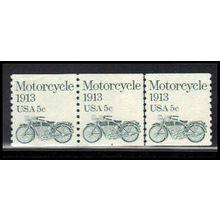 1899 5c Motorcycle Very Fine MNH Dry Gum PNC 4/3 PA2294