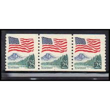 2280v 25c U.S. Flag Fine MNH PNC 1/3 PA2832