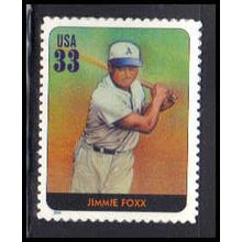 3408n 33c Jimmie Foxx Fine MNH Z4740
