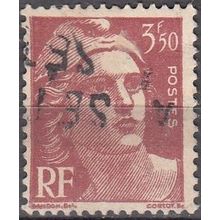 France 1947 Michel 793 O Cote (2008) 0.65 Euro Marianne de Gandon