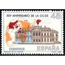 España. 1987. Mi # 2757. OCDE. Organization Economic Cooperation and Development
