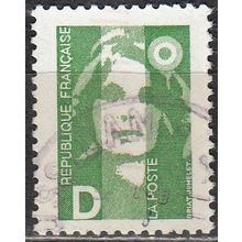 France 1991 Michel 2848 O Cote (2008) 0.50 € Marianne Bicentenaire Cachet rond