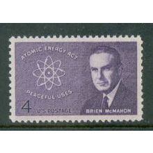 1200 4c Atomic Energy Act Fine MNH MA0281