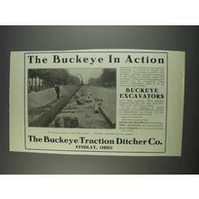 1911 Buckeye Traction Ditcher Excavators Ad