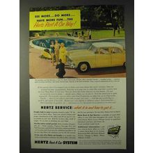 1955 Hertz Rent-A-Car Ad - Do More