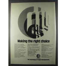 1980 Comau Equipment Ad - Making the Right Choice