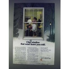 1980 Andersen Windowalls Ad - Won't Leave You Cold