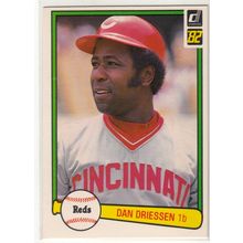 1982 Donruss baseball card 248 Dan Driessen