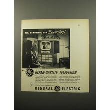 1950 General Electric Model 17C101 Television Advertisement