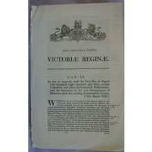 1839 Act of Parliament: Ecclesiastical Preferments