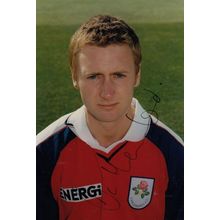 Nathan Wood Lancashire Cricket Club Hand Signed Card Photo