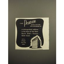 1955 The Pearson Hotel Advertisement - The Pearson Chicago
