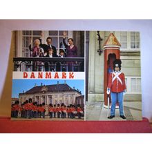 multiview, FESTIVALS IN COPENHAGEN, DENMARK. used postcard 1979 postmark #