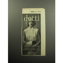 1957 Dotti Blouse Advertisement