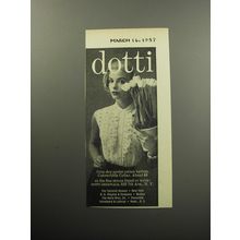 1957 Dotti Advertisement - Blouse