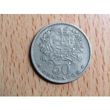 Portugal 1967 50 Centavos Coin