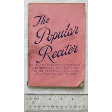 Vintage: The Popular Reciter, Humorous & Dramatic Recitations