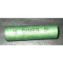 1972-D Uncirculated ROOSEVELT DIME ROLL