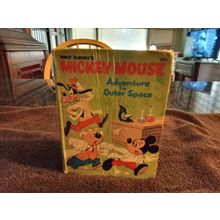 Big Little Book Mickey Mouse Adventure In Outer Space #20 By George E Davie 1968