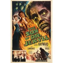 Son Of Dr Jekyll 01 Poster Canvas Movie Film Print A0 A1 A2 A3 A4 A5 A6 Art Wall